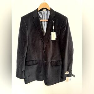 Velvet Blazer, 44R, Camiloni 100%cotton, Brand New w/tags